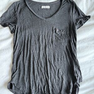 Abercrombie & Fitch Charcoal Short Sleeve Tee